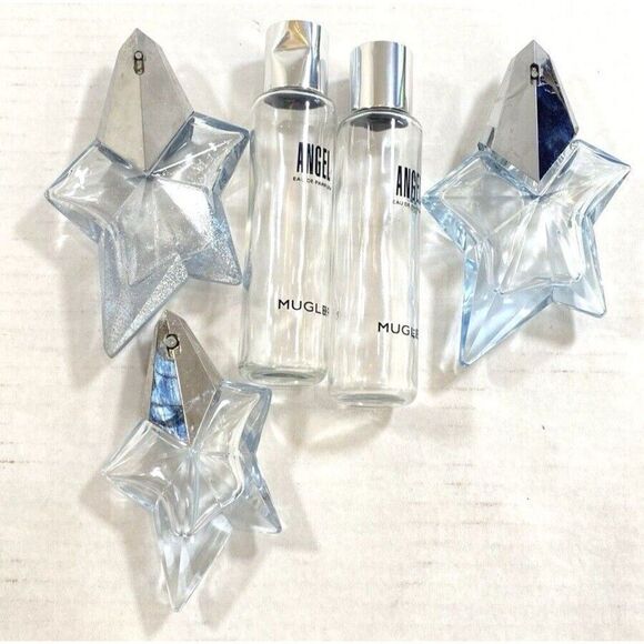 Thierry Mugler 5 ANGEL perfume bottles (empty)  4@refillable Lot - Picture 1 of 7